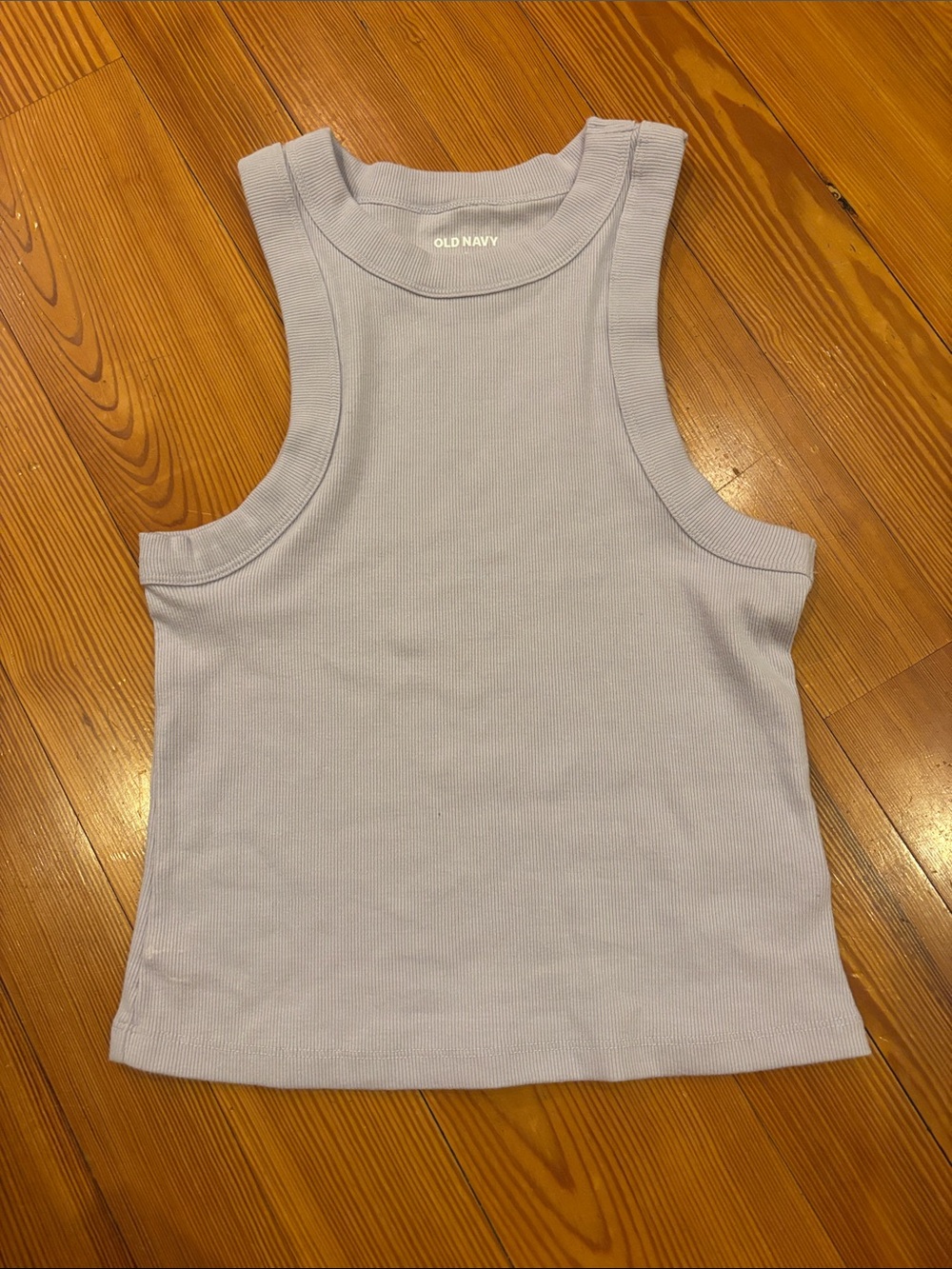 Old Navy Light Lavender Ribbed Tank